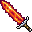 fiery spike sword